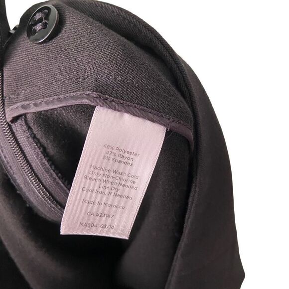 Talbots Petite Black Heritage Straight Leg Dress Pants in Size 6P - Picture 8 of 8